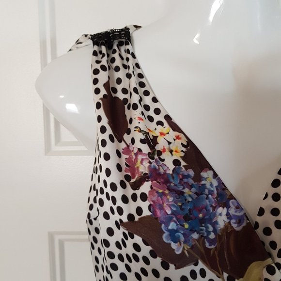 OLIMARA Sleeveless Cocktail Dress, Made in Spain, sz.6 - Picture 6 of 11